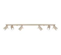 Sollux Lighting Ring Steel Taupe 6 Lights Modern Ceiling Lamps