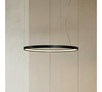 SOLLUX LIGHTING Rio 110 LED pendant light, horizontal, 3,000K, black