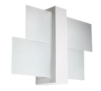 Wall Lamp FENIKS 1 White Wood/Glass Modern Scandinavian Design LED E27