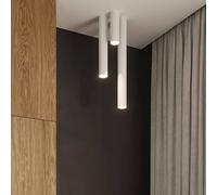SOLLUX LIGHTING Thalassa downlight, white, height 60 cm, 1-bulb