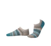 Solmate Unisex Mismatched Patterned Ankle Trainer Sock - Cumin | Size: Large Solmate Multicolor L