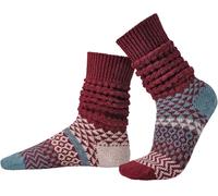 Solmate Unisex Mismatched Slouch Sweater Fusion Socks - - Size: M