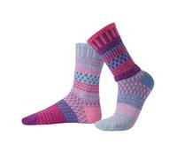 Solmate Unisex Mismatched Striped Crew Sock - Twilight | Size: Large Solmate Multicolor L