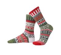 Solmate Yultide Mismatched Christmas Sweater Socks Unisex | Size: 6-8 Solmate Multicolor 6-8