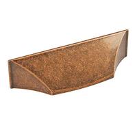 Solmer LTD Hafele Augusta Cup Bow Knob Handles Antique Copper Kitchen Furniture Cabinet (Cup)