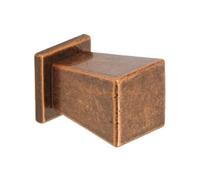 Solmer LTD Hafele Augusta Cup Bow Knob Handles Antique Copper Kitchen Furniture Cabinet (Knob 15x15mm)
