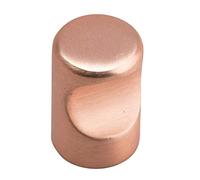 Solmer LTD MINI Kitchen Bedroom Cabinet Unit Door Drawer Pull Knob Handle Ø15 x 22 mm (Brushed Copper)