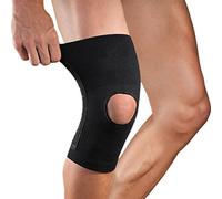 SOLO ACTFIT Knee Support Compression Orthopaedic Knee Support with Side Stabilizers, Breathable Knee Support for Sports Football Volleyball Crossfit Knee Pain Arthritis (One Pair, L/XL)