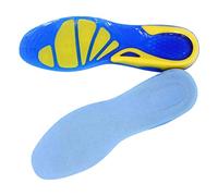 SOLO ACTFIT Silicone Insoles, Can Be Cut, Gel Orthopaedic Insoles Arch Support Sports Footbed for Walking and Running, Insoles for Men & Women (35-38)