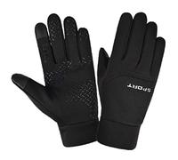 SOLO ACTFIT Winter Thermal Gloves Cycling Gloves MTB Bike Gloves Windproof Ski Gloves Waterproof Anti-slip Touchscreen Gloves for Running, Climbing, Snowboarding Unisex (3, M)