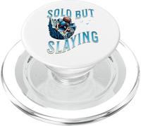 Solo But Slaying Independent Strength Bold Climbing Vibe PopSockets PopGrip for MagSafe