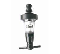 Solo Classical Black Push Up Spirit Measure 35ml GS (Each)