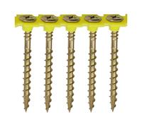 Solo Collated Chipboard & Woodscrews - PH - Double Countersunk - Timco Yellow One Size
