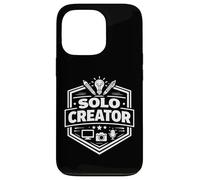 Solo Creator Independent Work Identity Emblem Case for iPhone 13 Pro