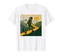 Solo Female Backpacker Who Trusts Instincts Over Warnings T-Shirt