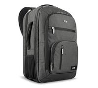 Solo Grand Travel Backpack 17.3", Grey, One Size, Grand Travel Tsa Backpack