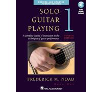 Solo Guitar Playing, Book 1 – A Complete Course of Instruction – With CD (Audio)