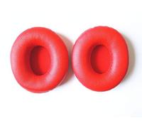 Solo HD Replacement Ear Pad Cushions Compatible with Monster Beats by Dr.Dre Solo 1.0 Wired & Solo HD Wired On-Ear Headphones,Not Fit for Wireless Headset (Red)