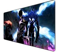 Solo Leveling Anime Mouse Mat Large Hydraulic Gaming Mouse Mat with Rubber Base Anti Slip Textured Surface for Computer and PC Gaming 800 x 300 mm