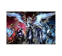 Solo Leveling Canvas Poster Bedroom Decor Sports Landscape Office Room Decor Gift,Canvas Poster Wall Art Decor Print Picture Paintings for Living Room Bedroom Decoration Unframe-style 12x18inch(30x45c