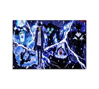 Solo Leveling Season 1 Anime Canvas Prints, Wall Pictures, Decorative Paintings for the Living Room, Paintings for Boys' Room, Modern Wall Pictures for Girls' Room, Gift Pictures 24 x 36 inches (60 x