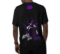 Solo Leveling T-Shirt Sung Jinwoo Figure Shadow Monarch Tee Ahjin Guild Solo Leveling Tshirt (Black,3XL)