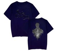 Solo Leveling T-Shirts Merch Tee Summer Women Men Streetwear Fashion Casual Short Sleeve Camiseta Tee Chic Tops (Navy1,S)