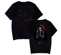 Solo Leveling T-Shirts Merch Tee Summer Women Men Streetwear Fashion Casual Short Sleeve Camiseta Tee Chic Tops (Black,3XL)