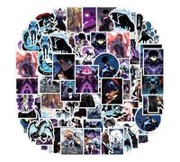 Solo Levelings Stickers, 50 Pcs Solo Levelings Anime Figure Vinyl Waterproof DIY Sticker Decals for Party, Water Bottle Scrapbook Laptop Skateboard Computer for Teens Students