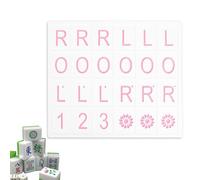 Solo Mahjong Board Game - Portable Tile Game - Mahjong Practice Board - Suitable for Birthday Parties and Family Gatherings Home Relaxation On Travel and On The Go Pool Fun for Beginners and Outdoor
