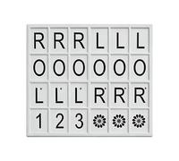 Solo Mahjong Board Practice | Mahjongs Practice Board | Mahjongs Practices Boards Solo Play Strategy Aids with 24 Slots | Portable Tile Pattern Learning Boards for Mahjong Accessories