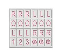 Solo Mahjong Board Practice | Mahjongs Practice Board | Mahjongs Practices Boards Solo Play Strategy Aid with 24 Slots | Portable Tile Pattern Learning Boards for Mahjong Accessories