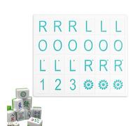 Solo Mahjong Board | Solo Play American Mahjong Tiles | 3D Printed Practice Rack Training Tool - For Beginners Family Travel Home Party Birthday Entertainment Pool Outdoor