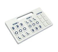 Solo MahjongBoard, Strategy Toy with 24 Slots, Mahjong Set, Perfecting Tile Arrangements and Strategic Thinking, Fostering A Deeper Understanding of Tile Combinations While Enhancing Skills During Per