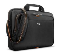 Solo New York Ace Slim Brief Laptop Briefcase, Black, 13.3", Ace Slim Brief Laptop Briefcase, 13.3 Inch