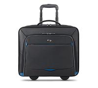 Solo New York Active Rolling Overnight Case, Black, Black, 15" x 16" x 7", Active Rolling Overnight Case