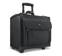 Solo New York Classic Rolling Catalog Case, Assorted Colors, Black, 12.8" X 18" X 7", Men's Laptop Bags
