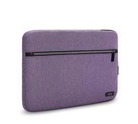 Solo New York Laptop Bag Sleeve for Women & Men - Travel Case for Computer & Tablet, Fits up to 15.6" Laptops, Fully Padded, Lightweight Construction, Durable Zippers - Mott, Purple