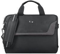 SOLO NEW YORK Sterling 14.1" Laptop Case - Metallic Trim, Black