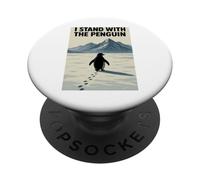 Solo Penguin Journey into Contemplation Support PopSockets Adhesive PopGrip