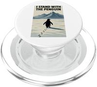 Solo Penguin Journey into Contemplation Support PopSockets PopGrip for MagSafe