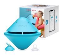 Solo Pool Alarm, Smart Pool Alarm with Bluetooth App, for Above Ground and In-Ground Pools, Loud 110 dB Siren, IP68 Waterproof, 3-Year Warranty, Installed in Seconds.