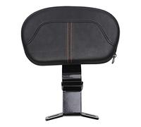 Solo Seat Cowl Motorcycle Rear Backrest Sissy Bar Cushion Pad Retrofit For Harley Touring CVO Electra Road Street Glide King 2009-2022(Orange)