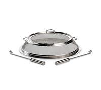 Solo Stove Bonfire Shield |Stainless Steel Fire Pit Spark Protector Screen, Firepit Mesh Protective Spark Screen for Backyard and Outdoor Fire Pits, Stops Hot Embers, Width Top: 32 cm, Height: 9,5 cm