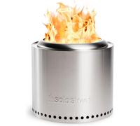 Solo Stove Ranger 2.0, Smokeless Fire Pit | Fire Pits for Garden Fire Pit Wood Burning with Removable Ash Pan, Portable Outdoor Firepit - Firepits for Outdoors, Stainless Steel, 38 x 32 cm, 6,8 kg