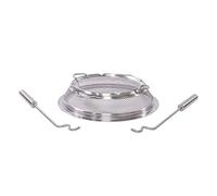 Solo Stove Ranger Shield | Stainless Steel Fire Pit Spark Protector Screen, Mesh Protective Spark Screen for Backyard and Outdoor Fire Pits, Stops Hot Embers, Width Top: 25 cm, Height: 7 cm