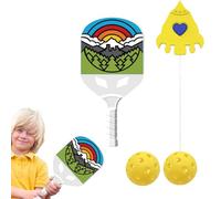 Solo Tennis - Portable Tennis Bounce Kit - Tennis Training Equipment | Tennis for Self-Workout with Adjustable Elastic Cord Equipment