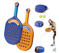 Solo Tennis Trainer Ball with Twine, Tennis Trainer Rebounder | Solo Tennis Ball with String - Long Elastic Rope, Portable Tennis Practice Equipment for Beginners and Adults