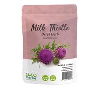 Solo Therapy Milk Thistle Herb 2 oz. , Cardo Mariano Tea , Resealable Bag, Milk Thistle Tea, Product from Mexico