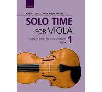 Solo Time for Viola Book 1